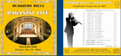 CD Ruggiero Ricci Plays Paganini Live